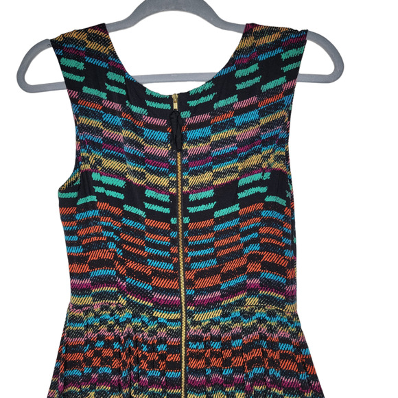 SOLD🌺Anthropologie Plenty By Tracy Reese  Multicolor Sleeveless Dress size 4 - Picture 5 of 14